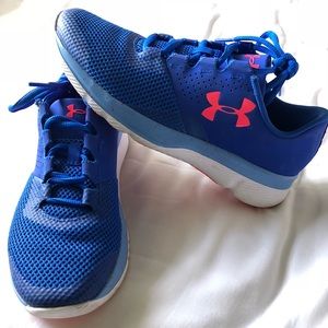Underarmour blue shoes!